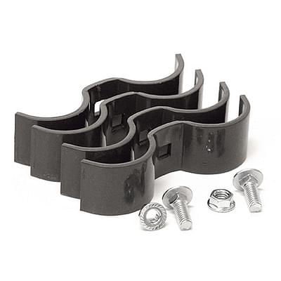 Painted Butterfly Clamps for 2" Tubing (2 pr)